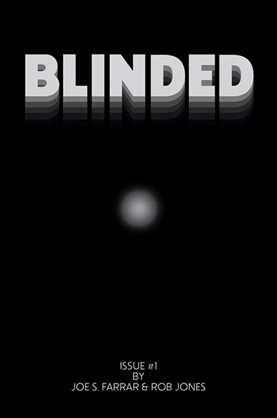 Blinded Comic | Experimental Lettering Story cover