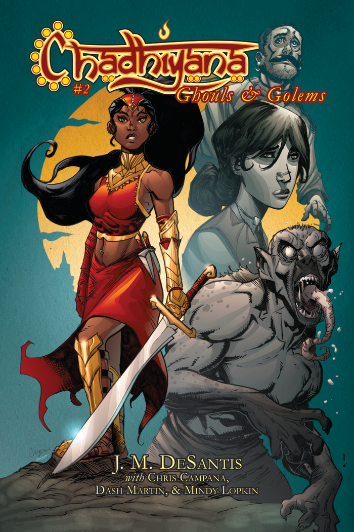 Chadhiyana #3: Ghouls & Golems cover