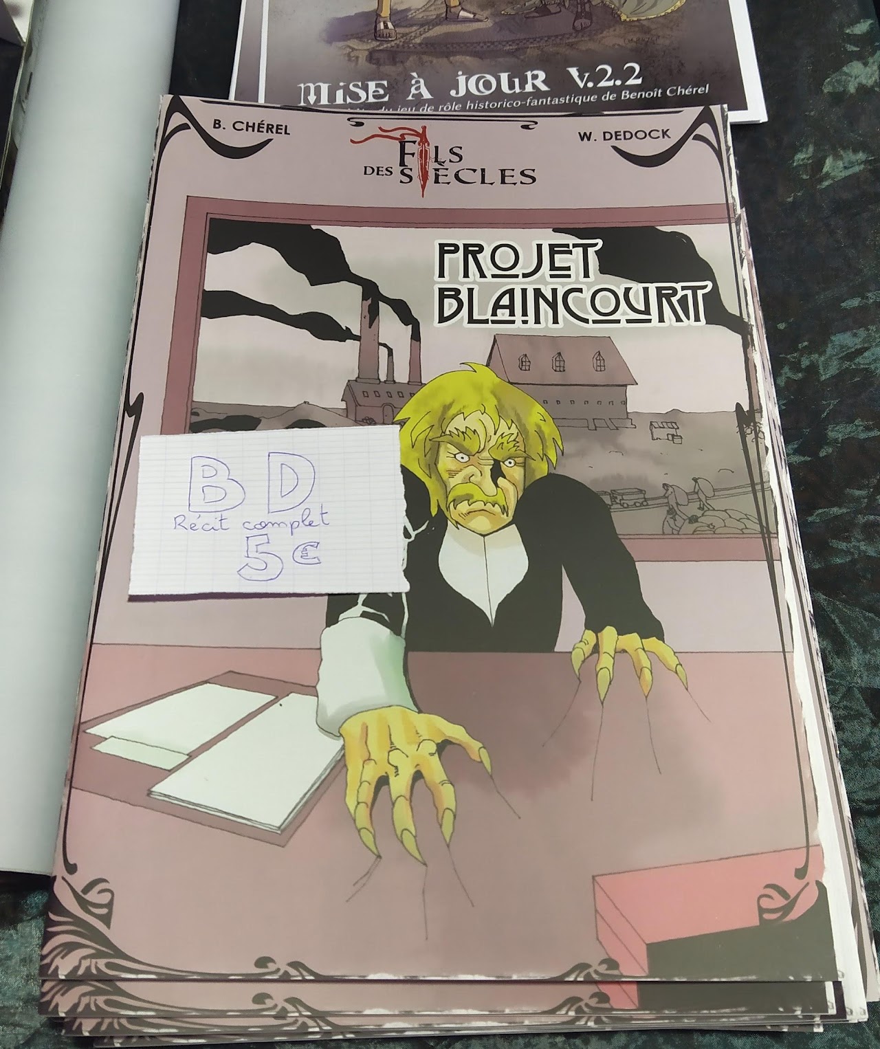 Projet Blaincourt cover