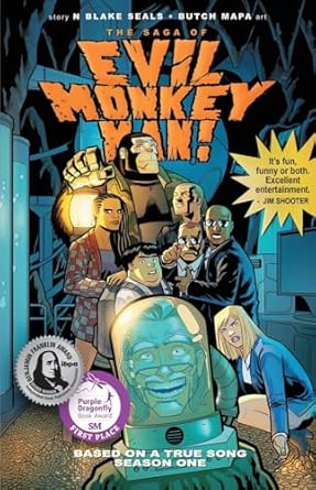 The Saga of Evil Monkey Man cover