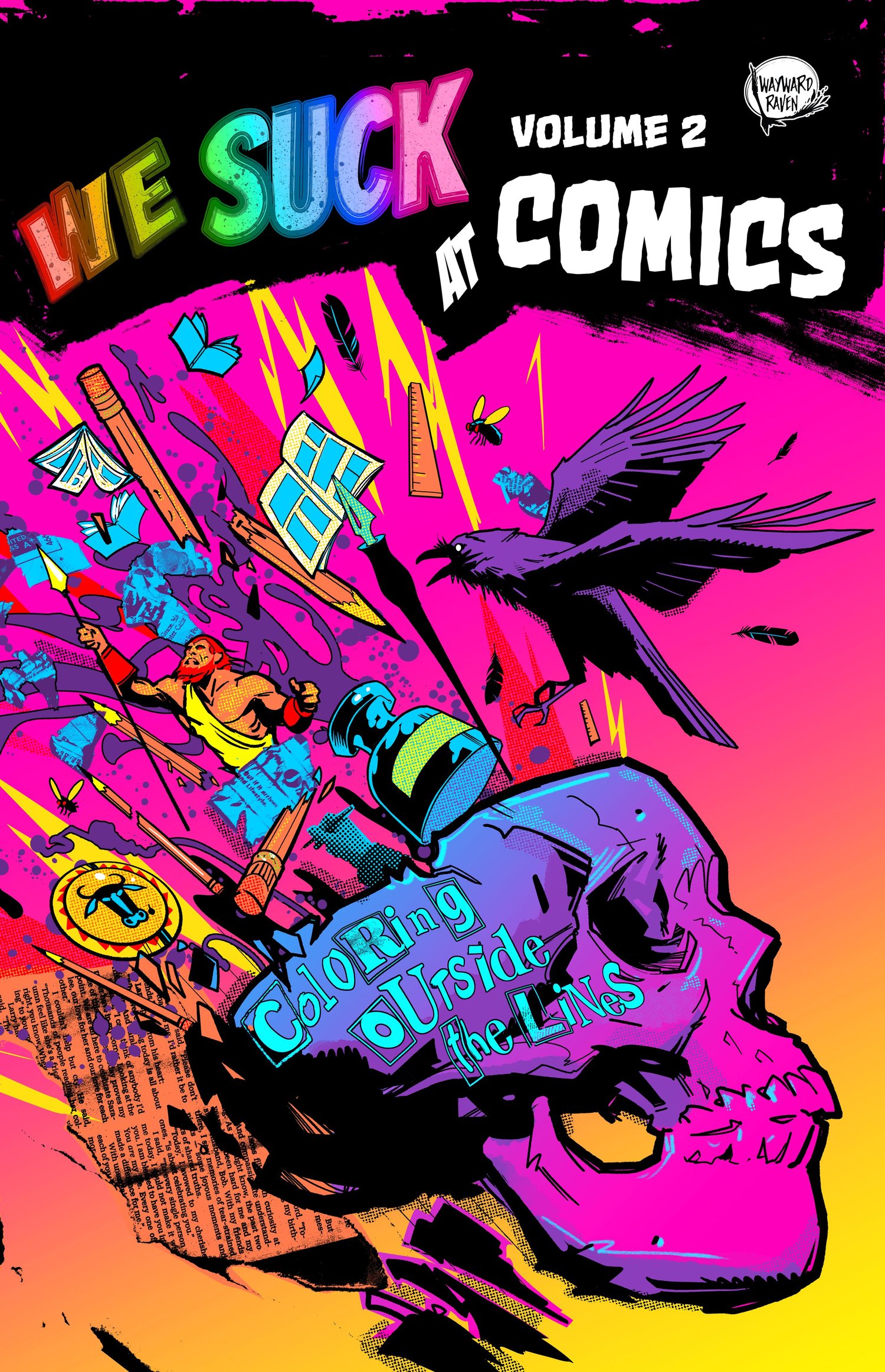 We Suck at Comics: Volume 2 - Coloring Outside The Lines cover