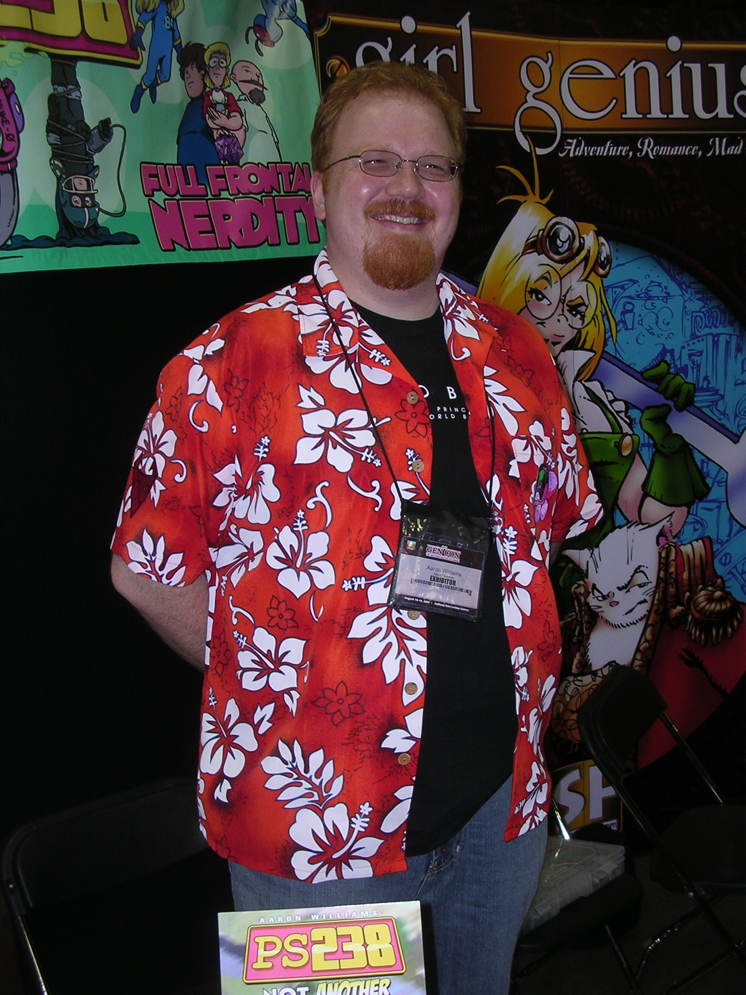 Aaron Williams - writer, artist
