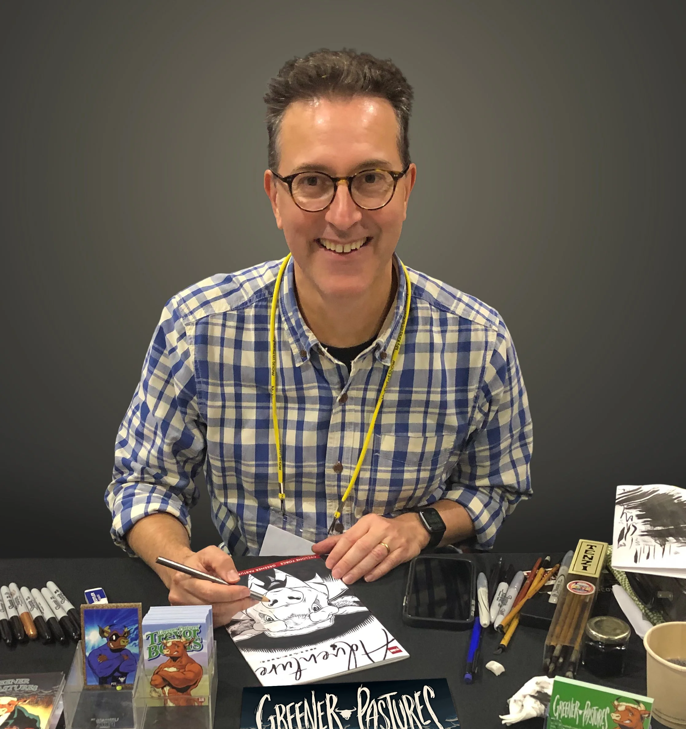 Tim McEwen - writer, artist, inker